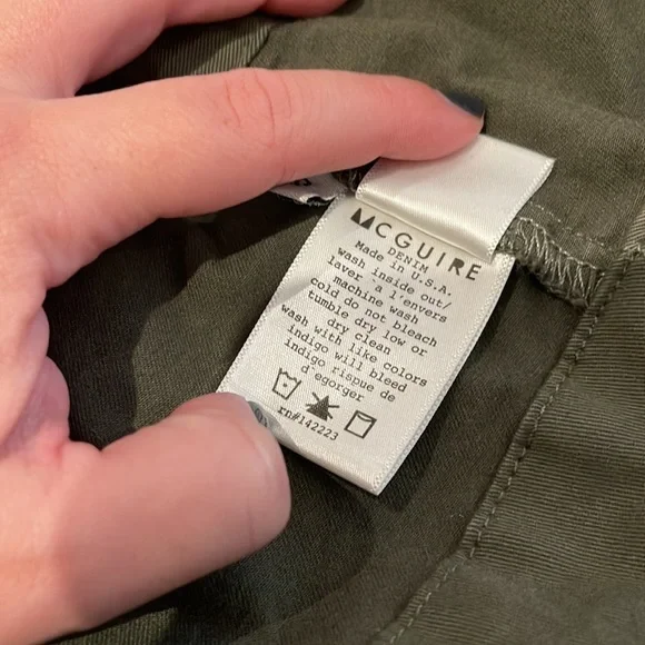 McGuire Denim Utility Jacket - Picture 5 of 5